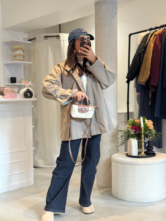 Veste Tessa taupe