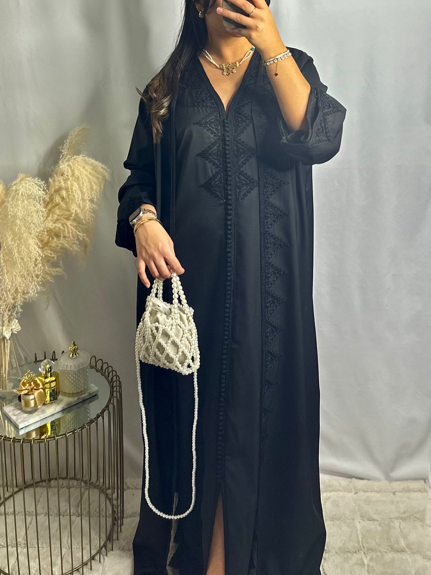 Caftan Kimono Zayna noir