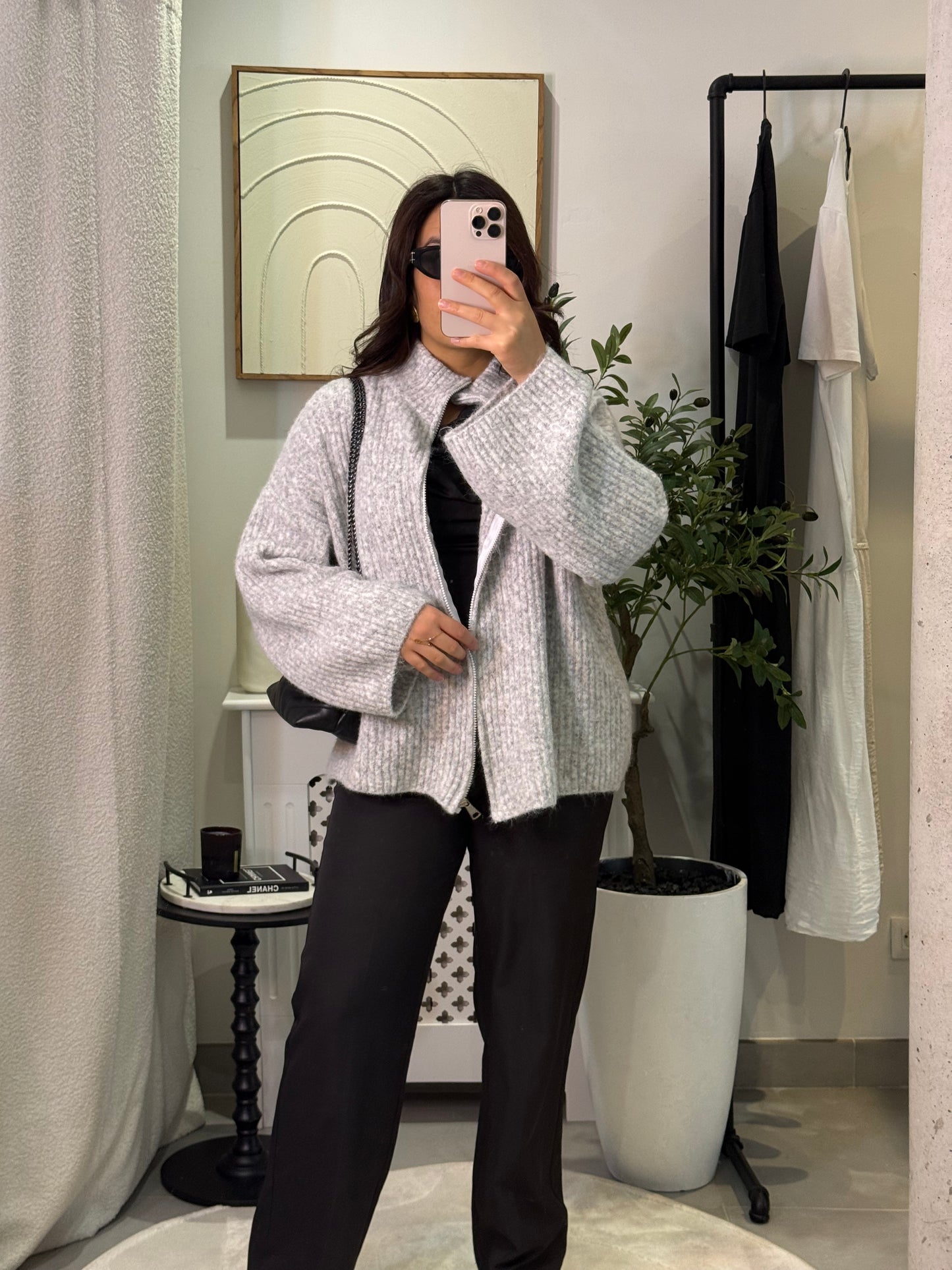 Gilet Kara gris