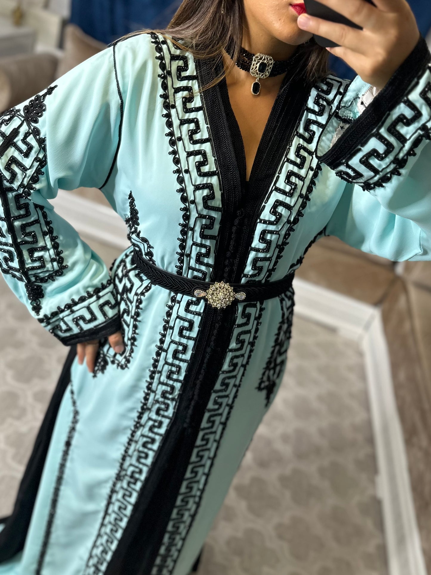 Lebsa Souad turquoise