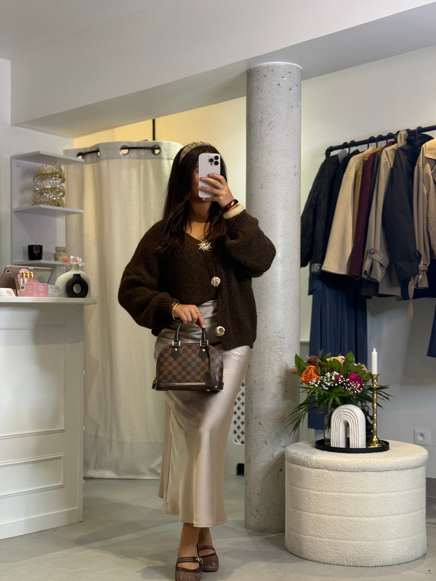 Gilet Stella marron
