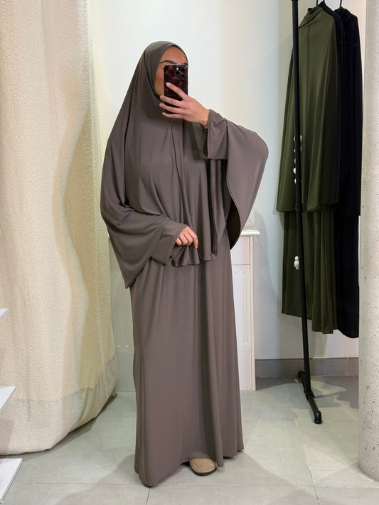 Ensemble Assia taupe