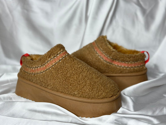 Dupe Ugg Tazz Braid camel