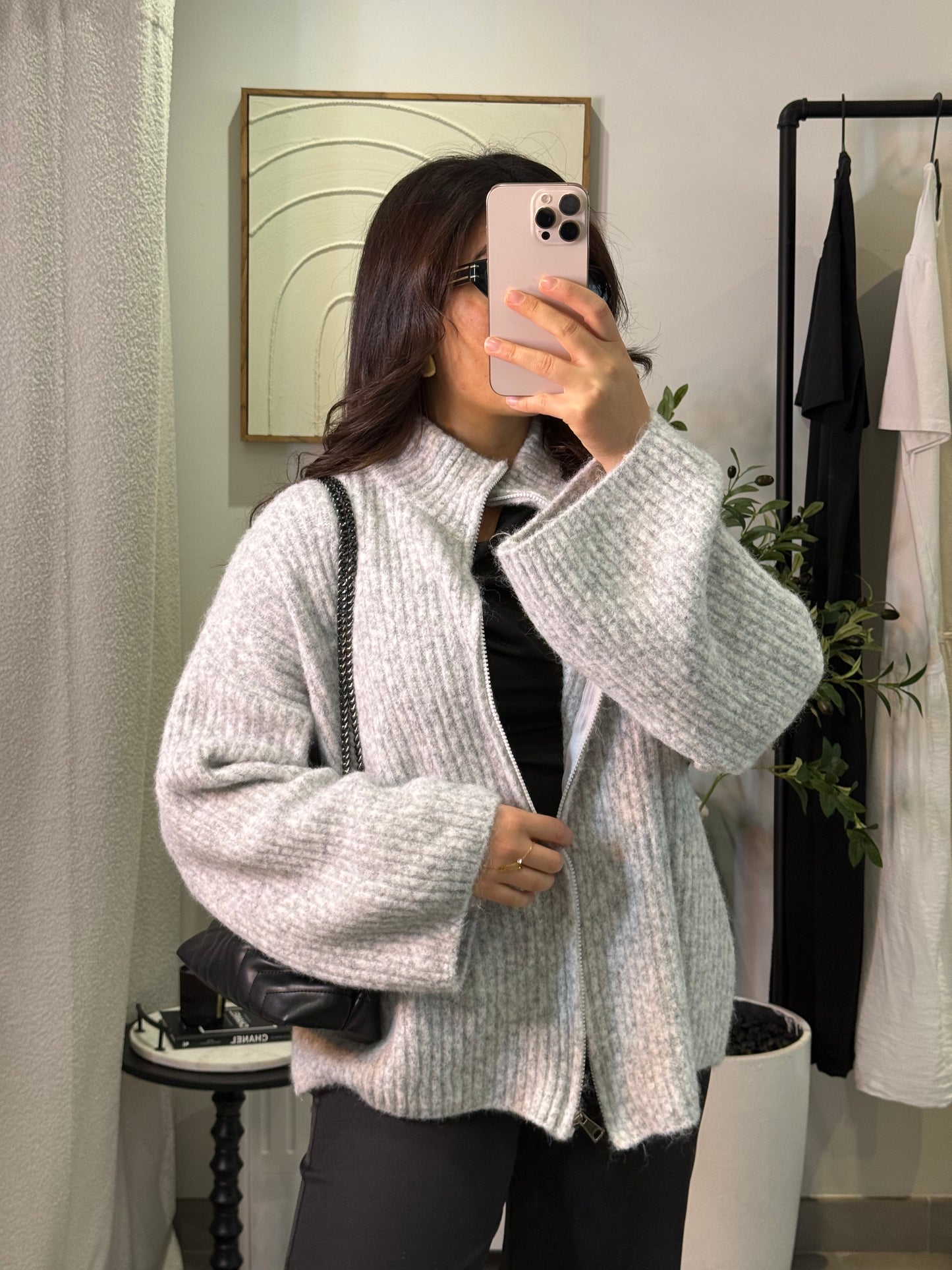 Gilet Kara gris