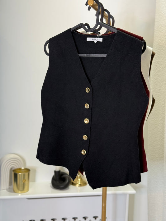 Gilet Anita noir