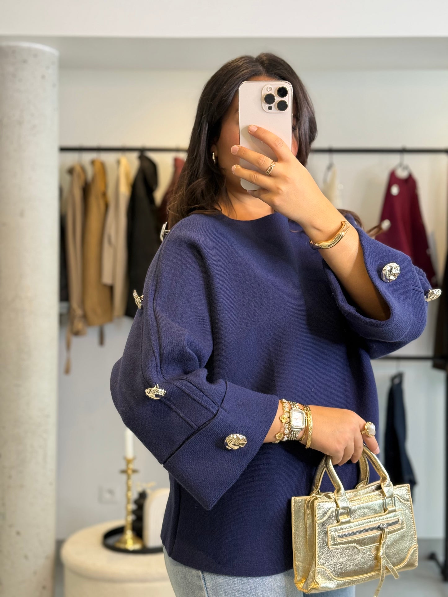 Pull Mery bleu
