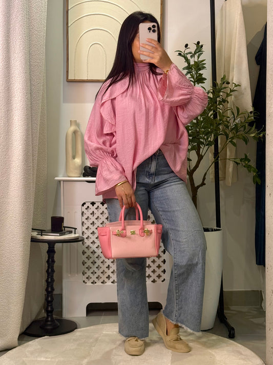 Chemisier Vanilla rose