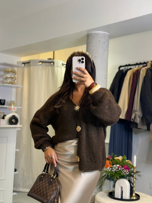 Gilet Stella marron