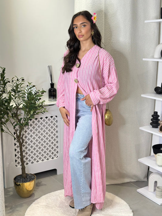 Kimono Carmen rose