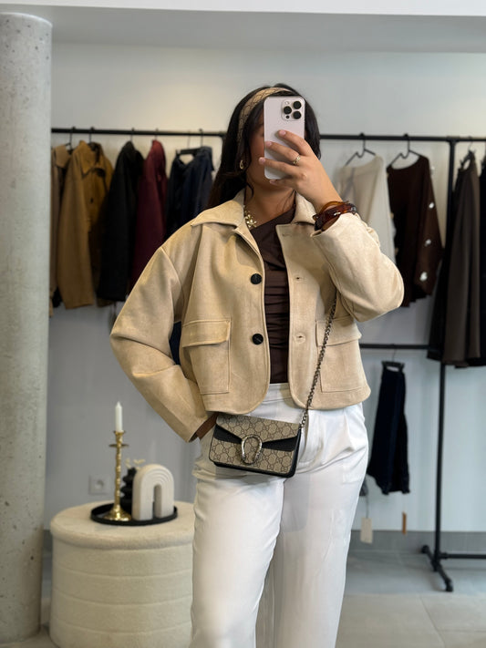 Veste Yass écru