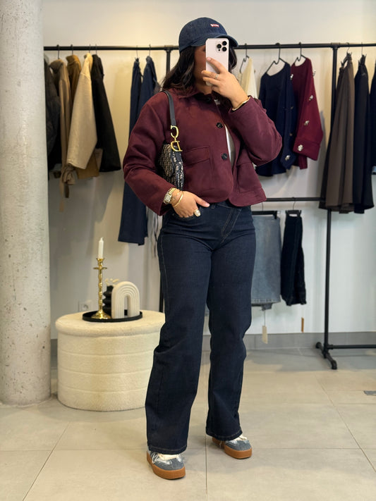 Veste Yass Bordeaux