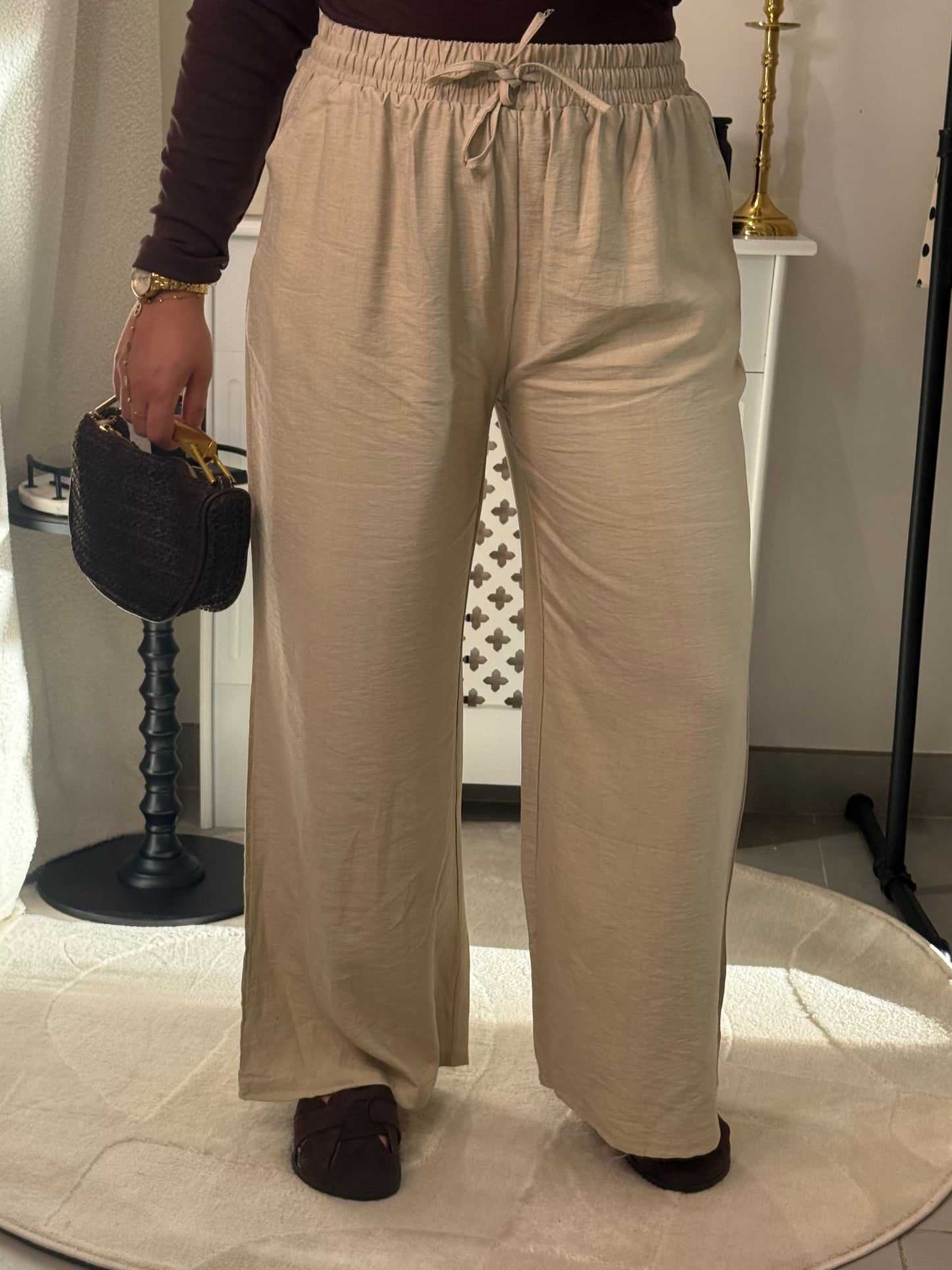 Pantalon Lynn beige