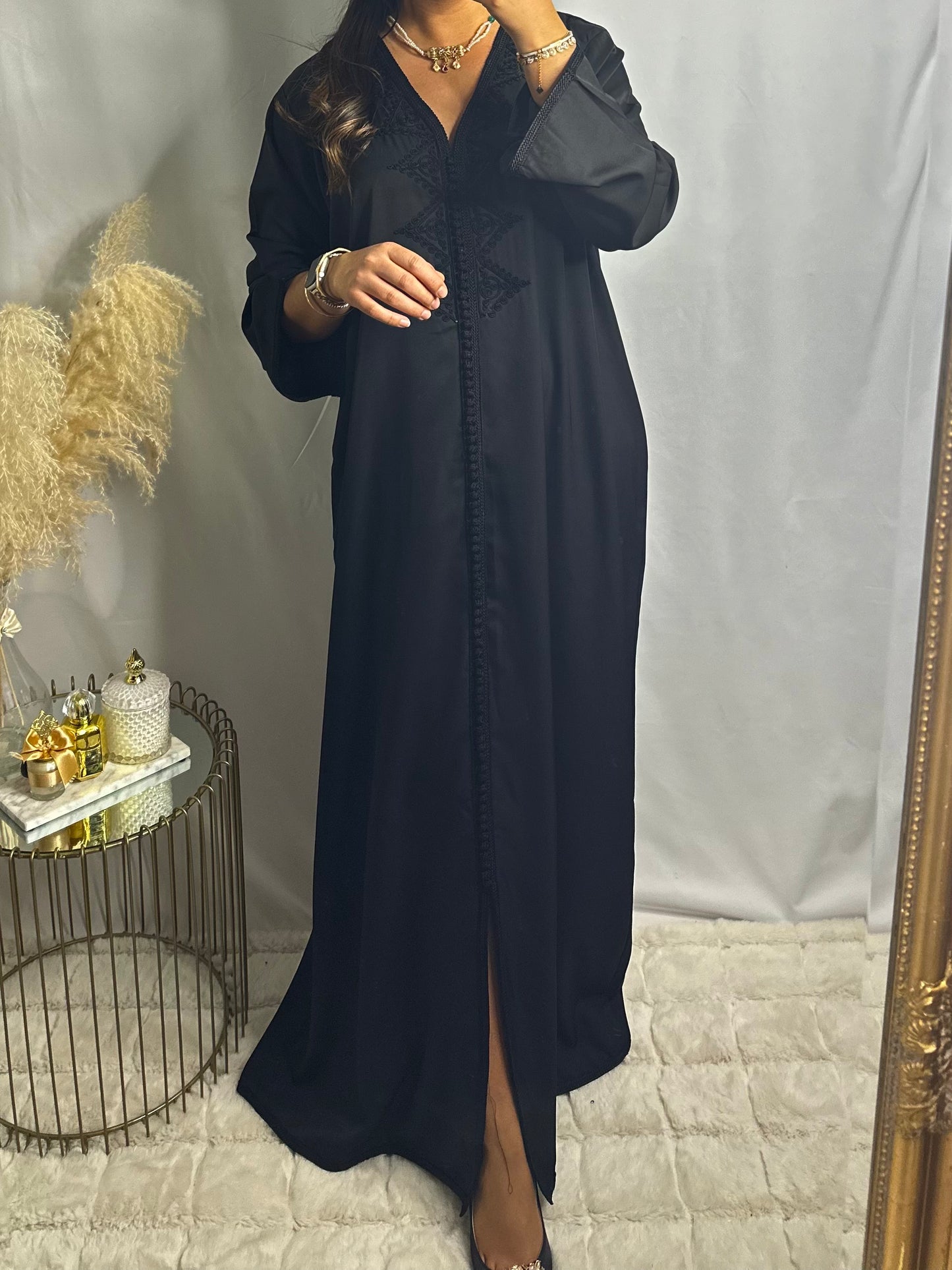 Caftan Kimono Zayna noir