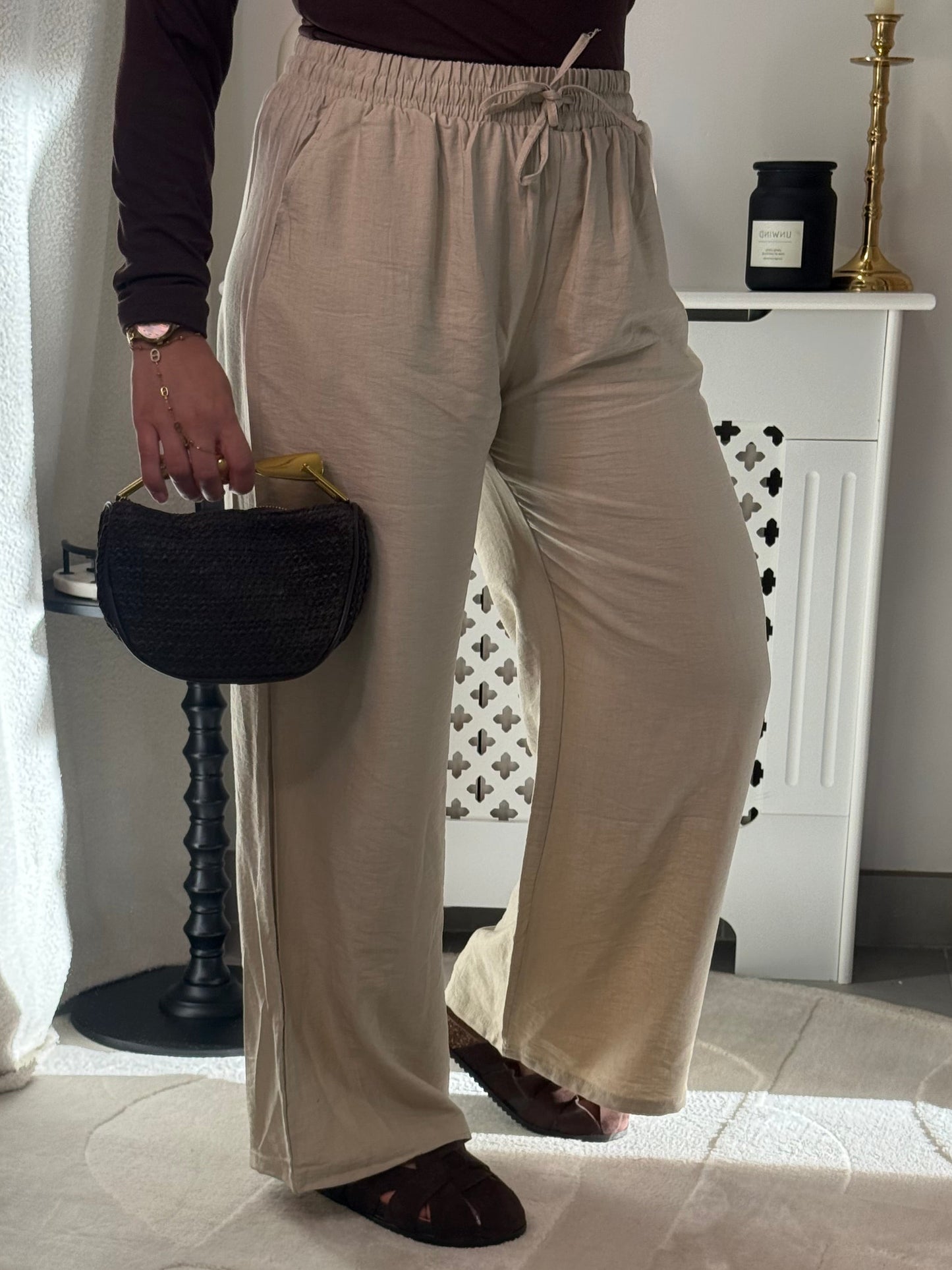Pantalon Lynn beige