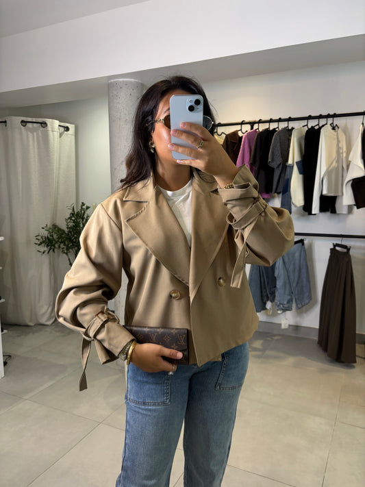 Trench Léane beige