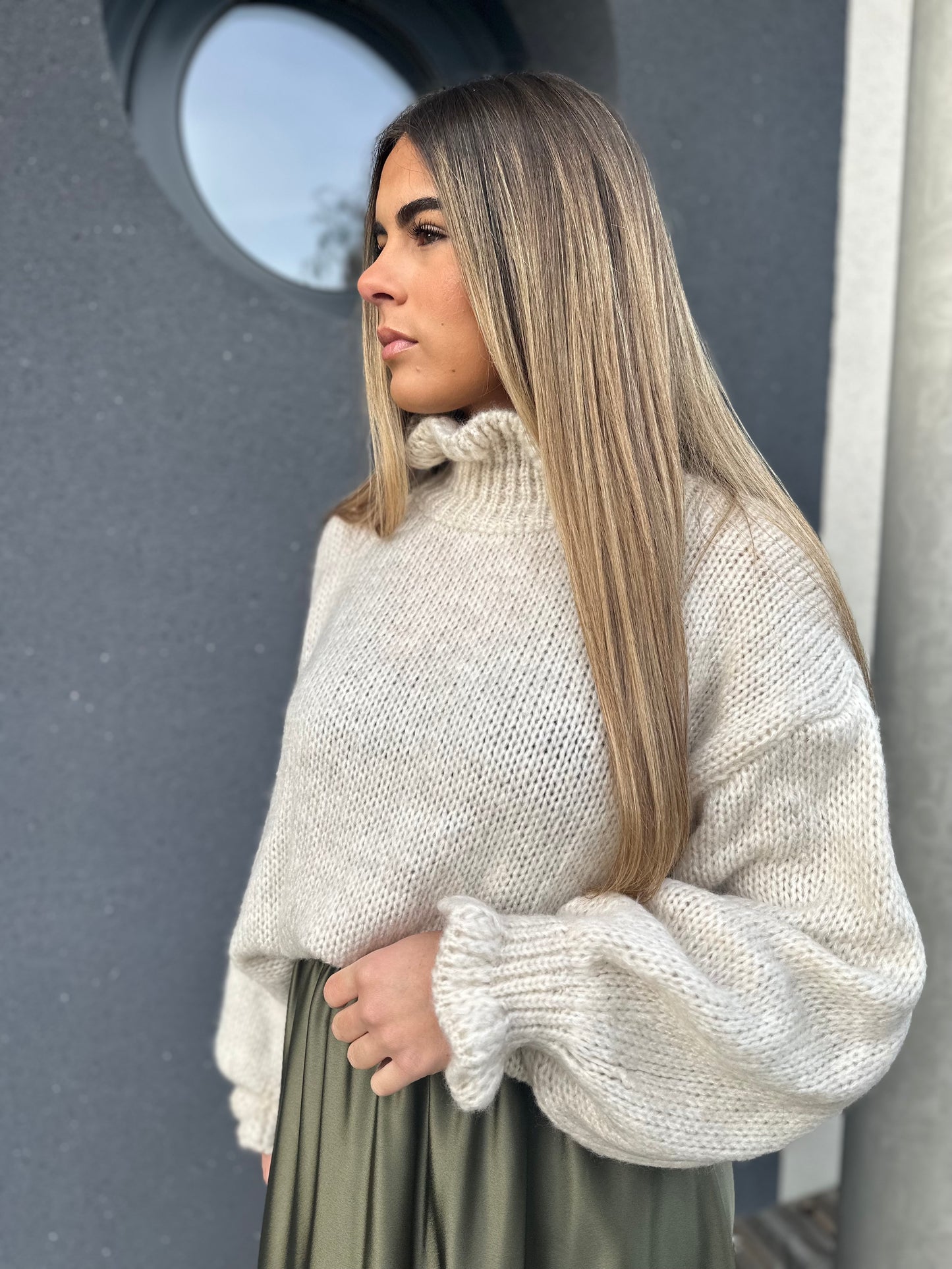 Pull Mona beige