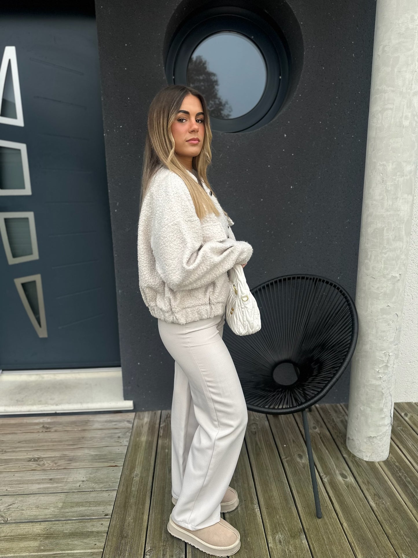 Blouson Carolina écru