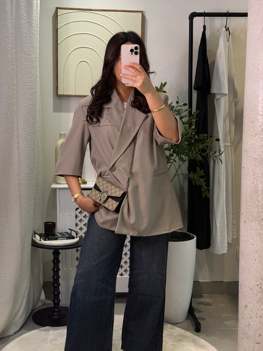 Blazer Clara taupe