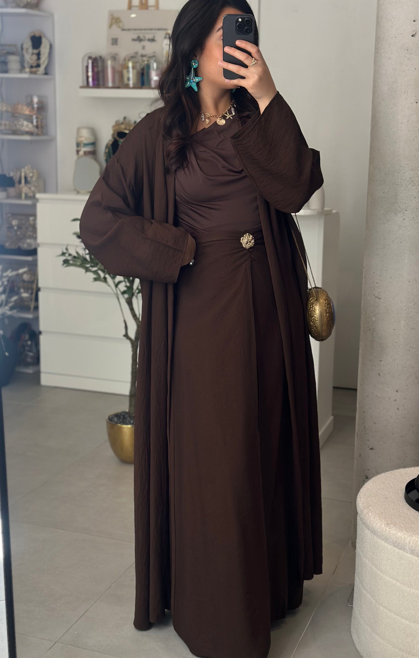 Ensemble Esme marron