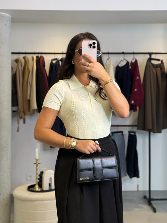 Polo Shiny jaune