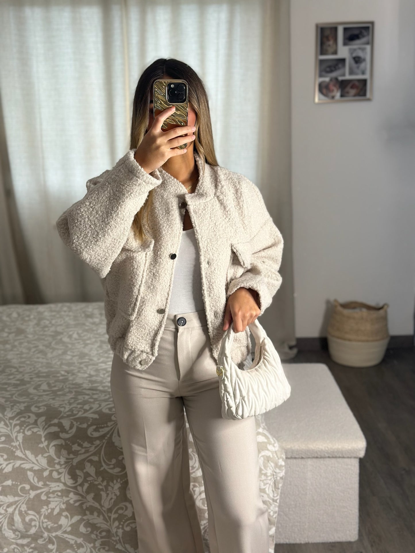 Blouson Carolina écru