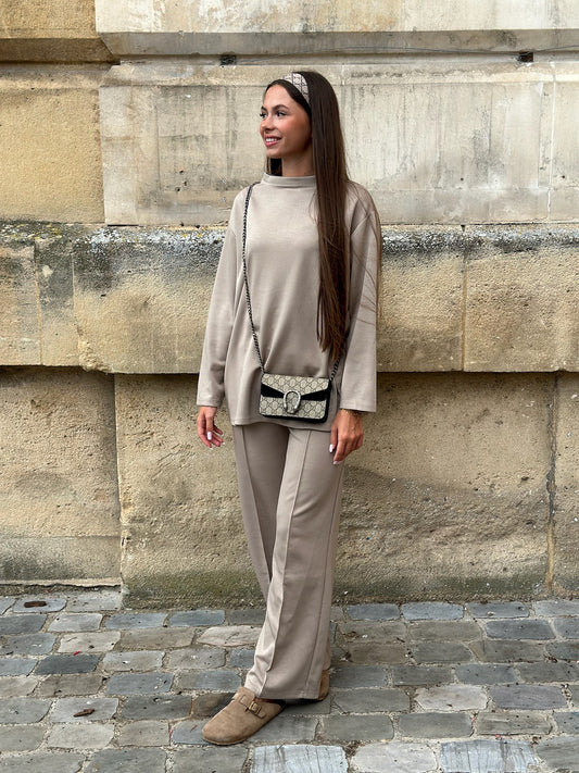 Ensemble Beya taupe