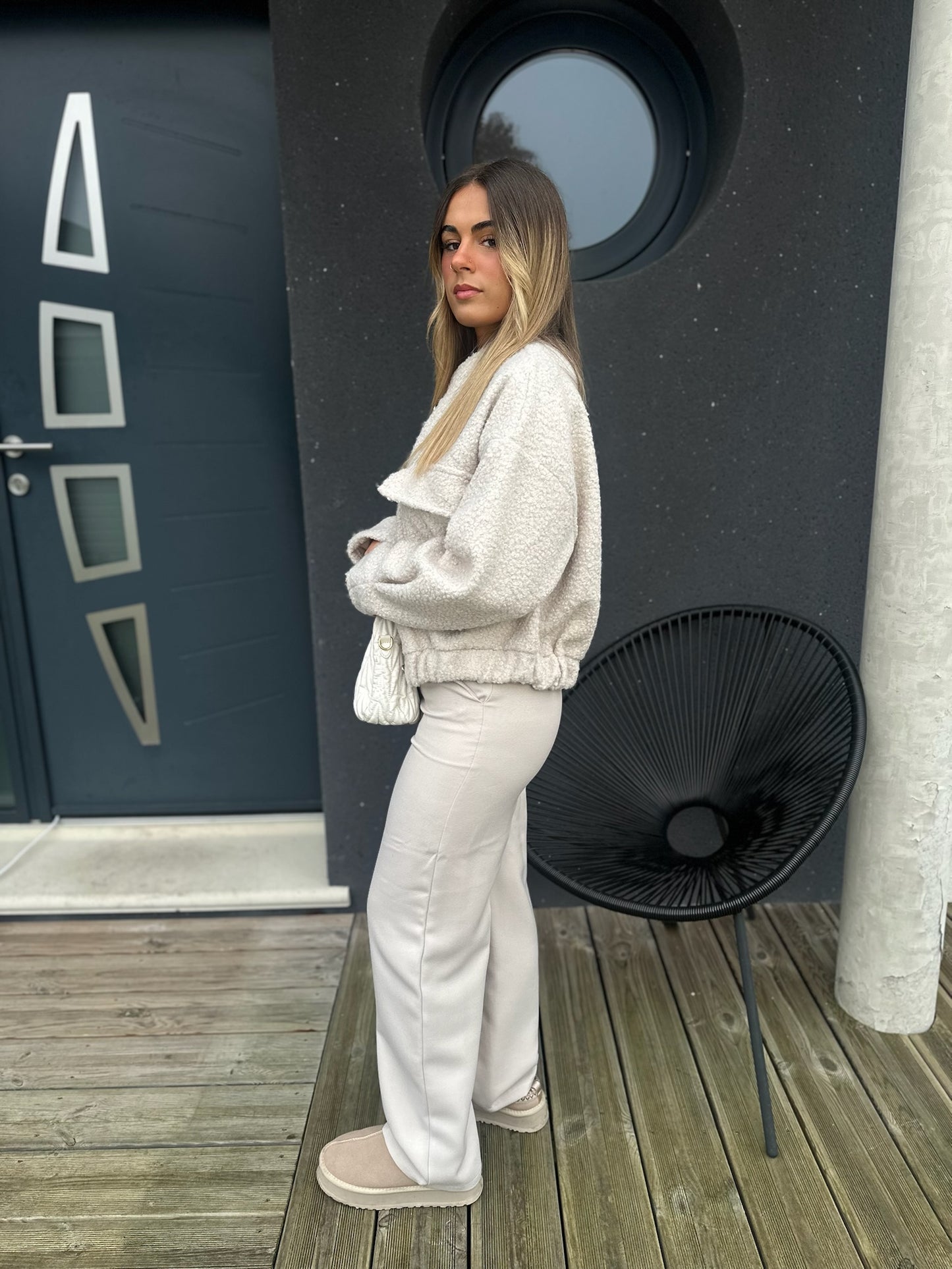 Blouson Carolina écru