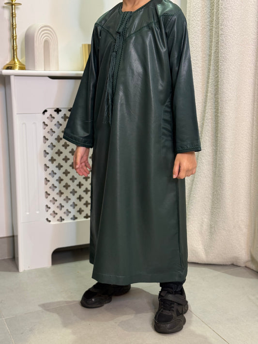 Qamis enfant vert