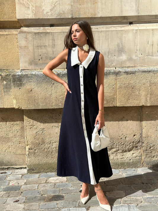 Robe Selma bleue