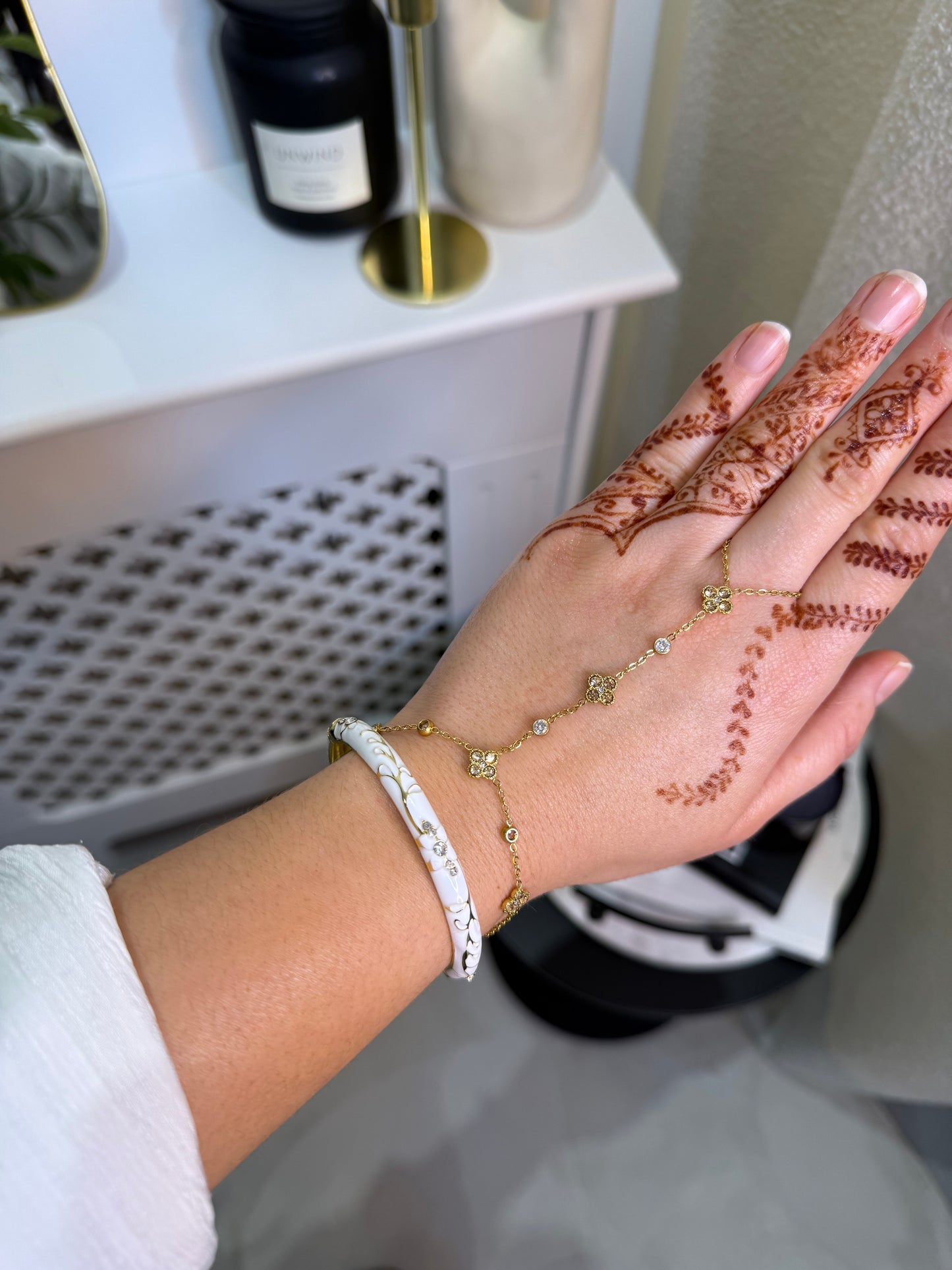 Chaîne de main Dilara bronze