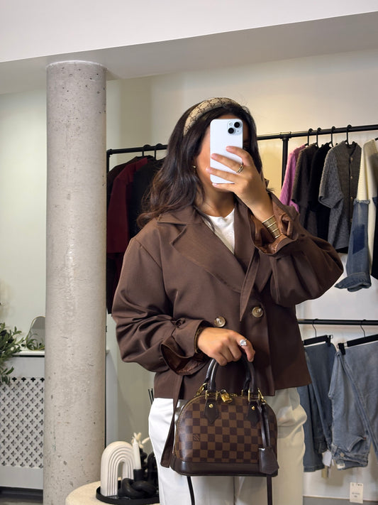 Trench Léane marron