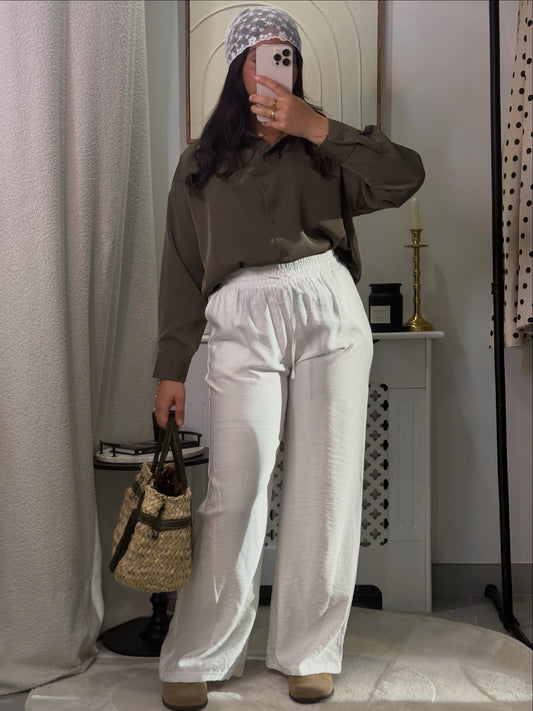 Chemise Nelly kaki