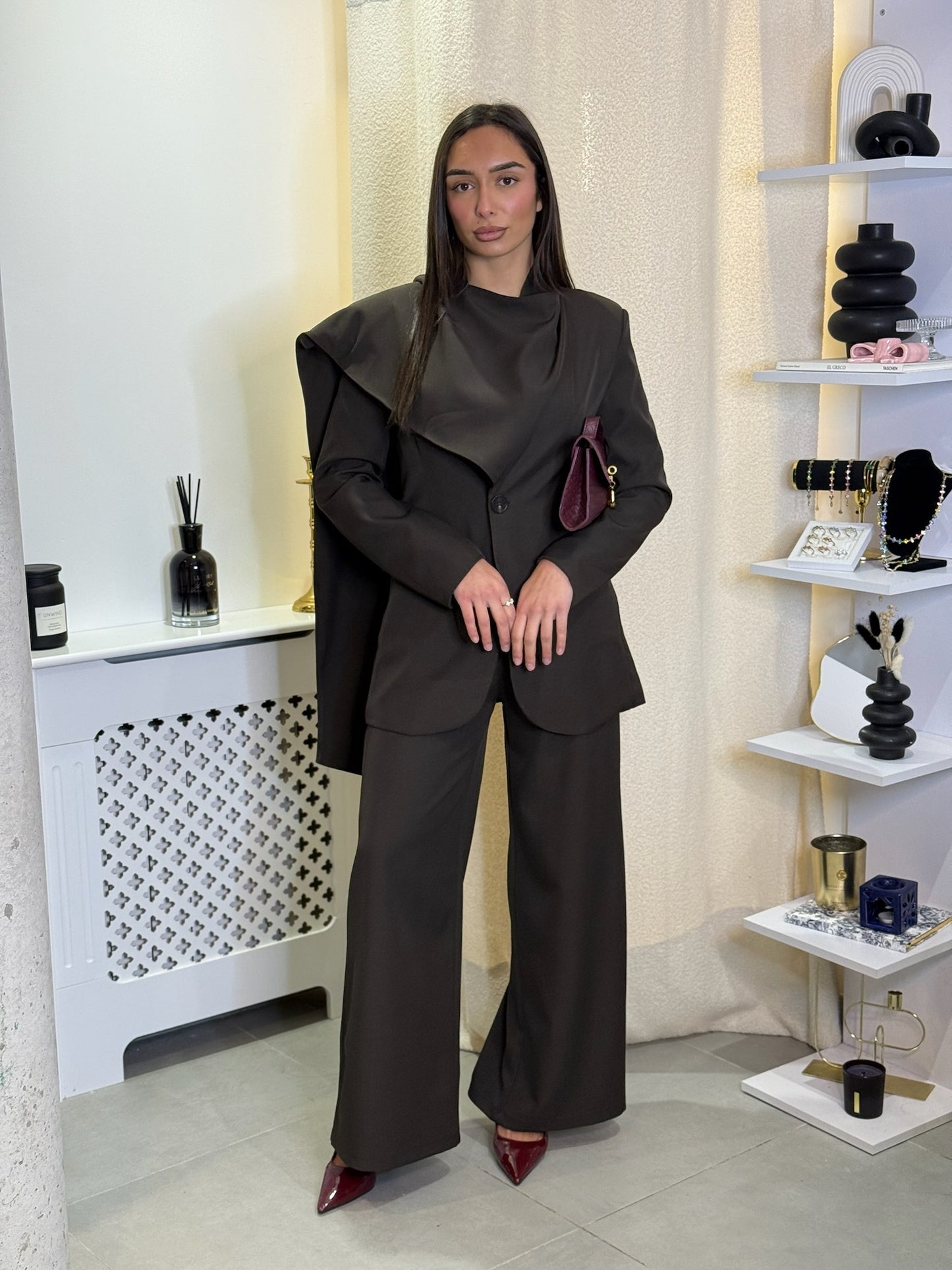 Ensemble Alya chocolat