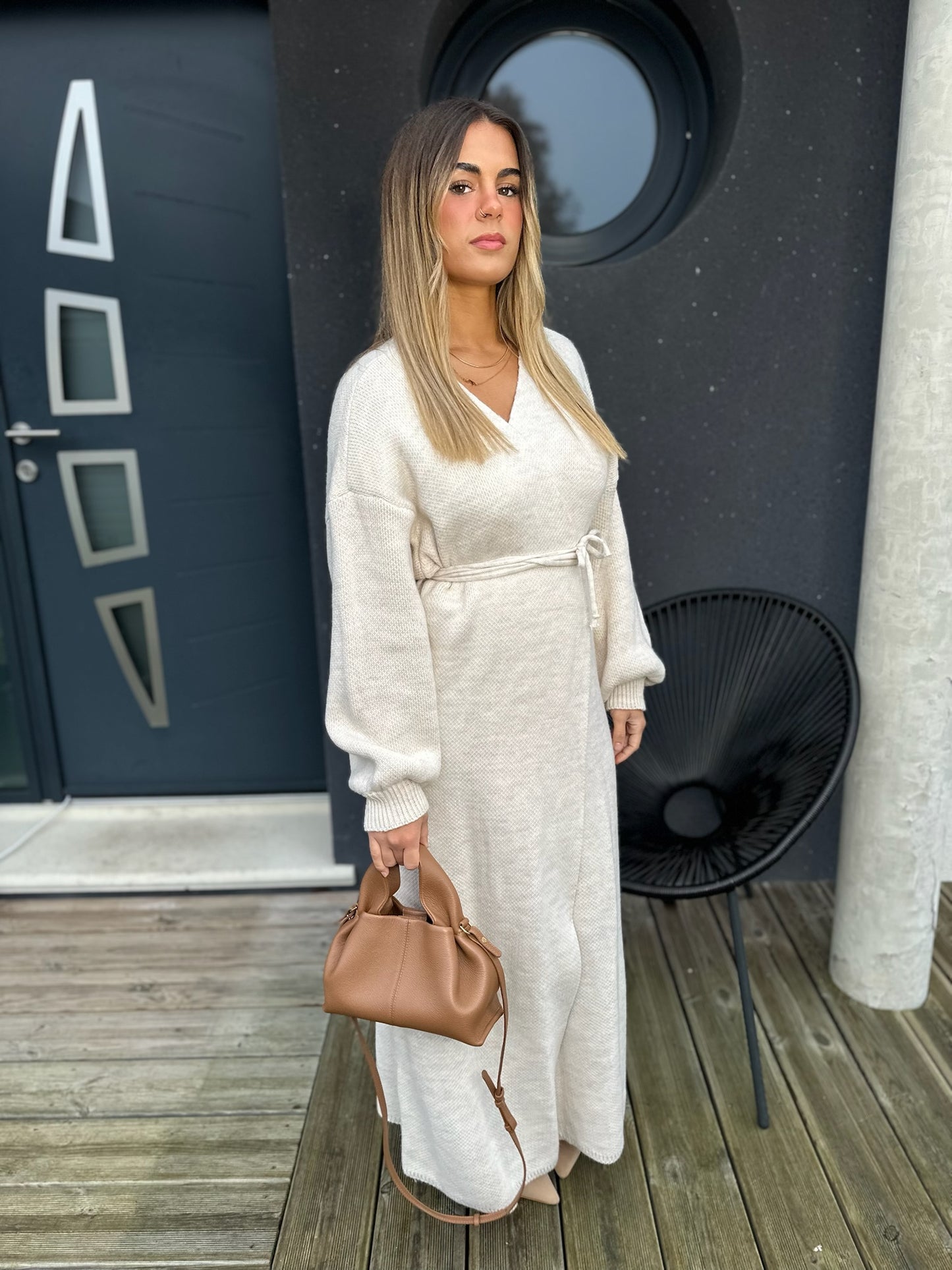 Robe Pull Sirine écru