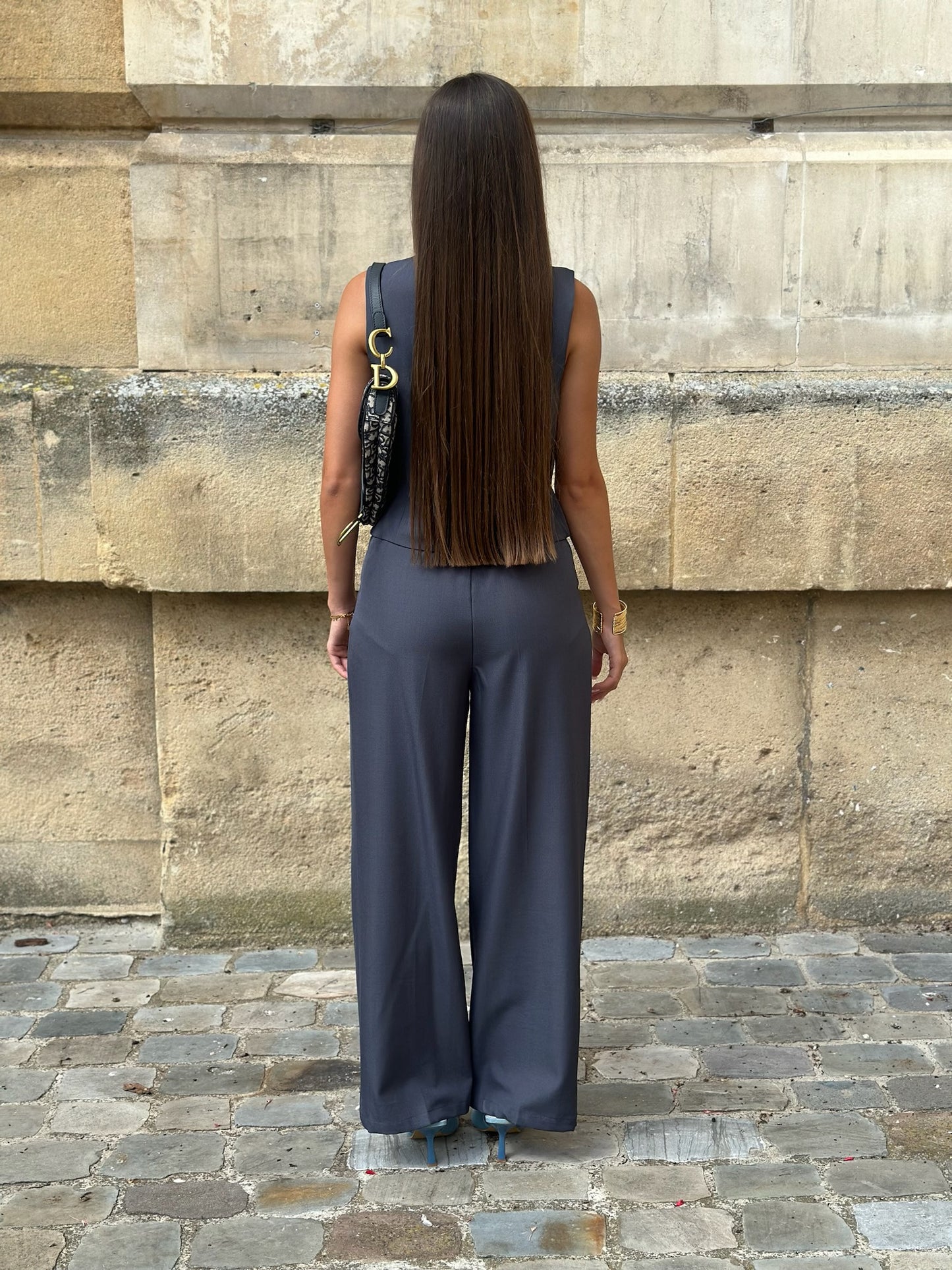 Ensemble Melissa Bleu gris