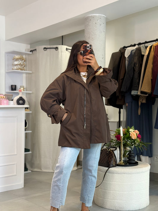 Veste Tessa marron