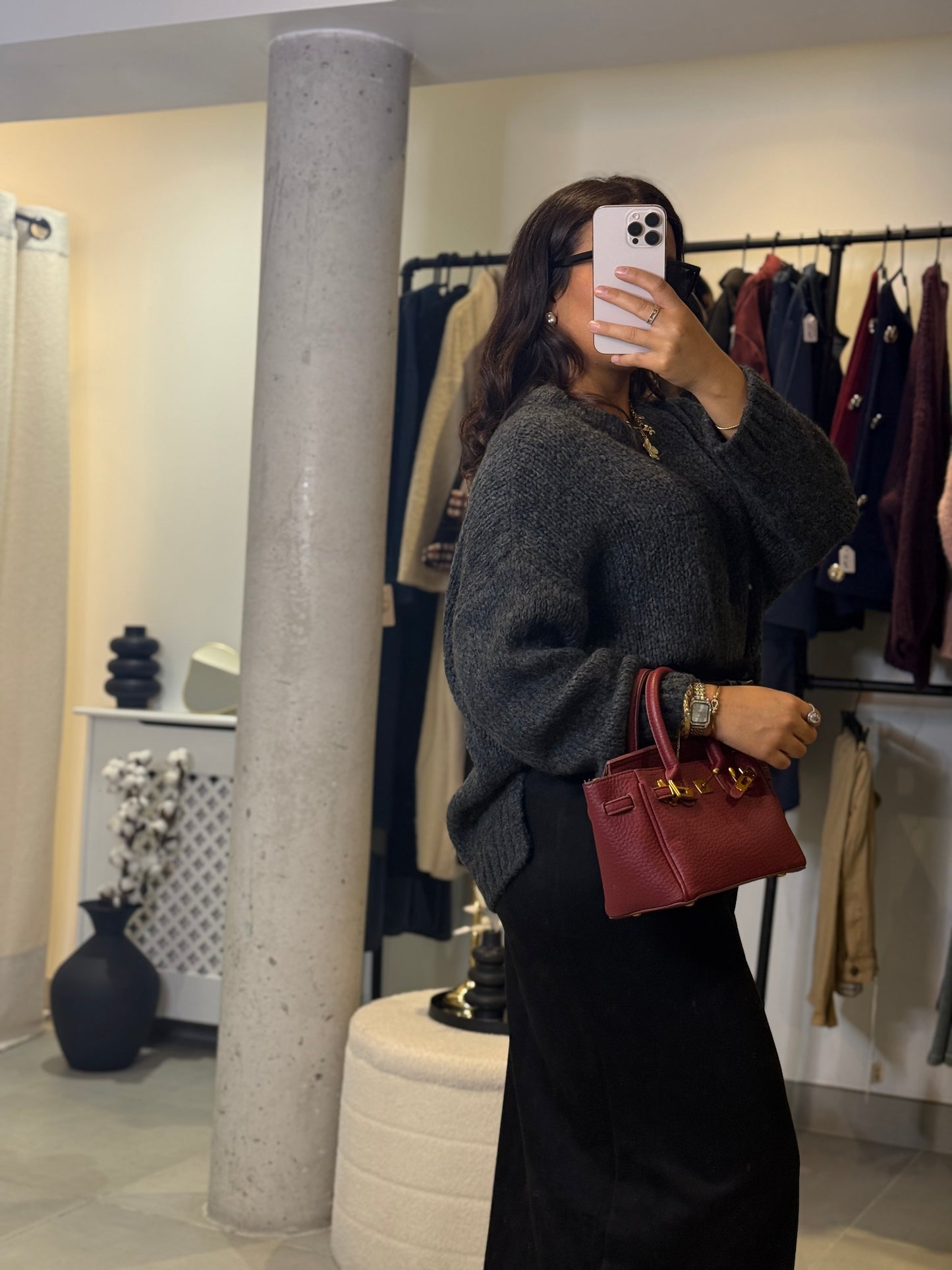 Pull Gaby anthracite