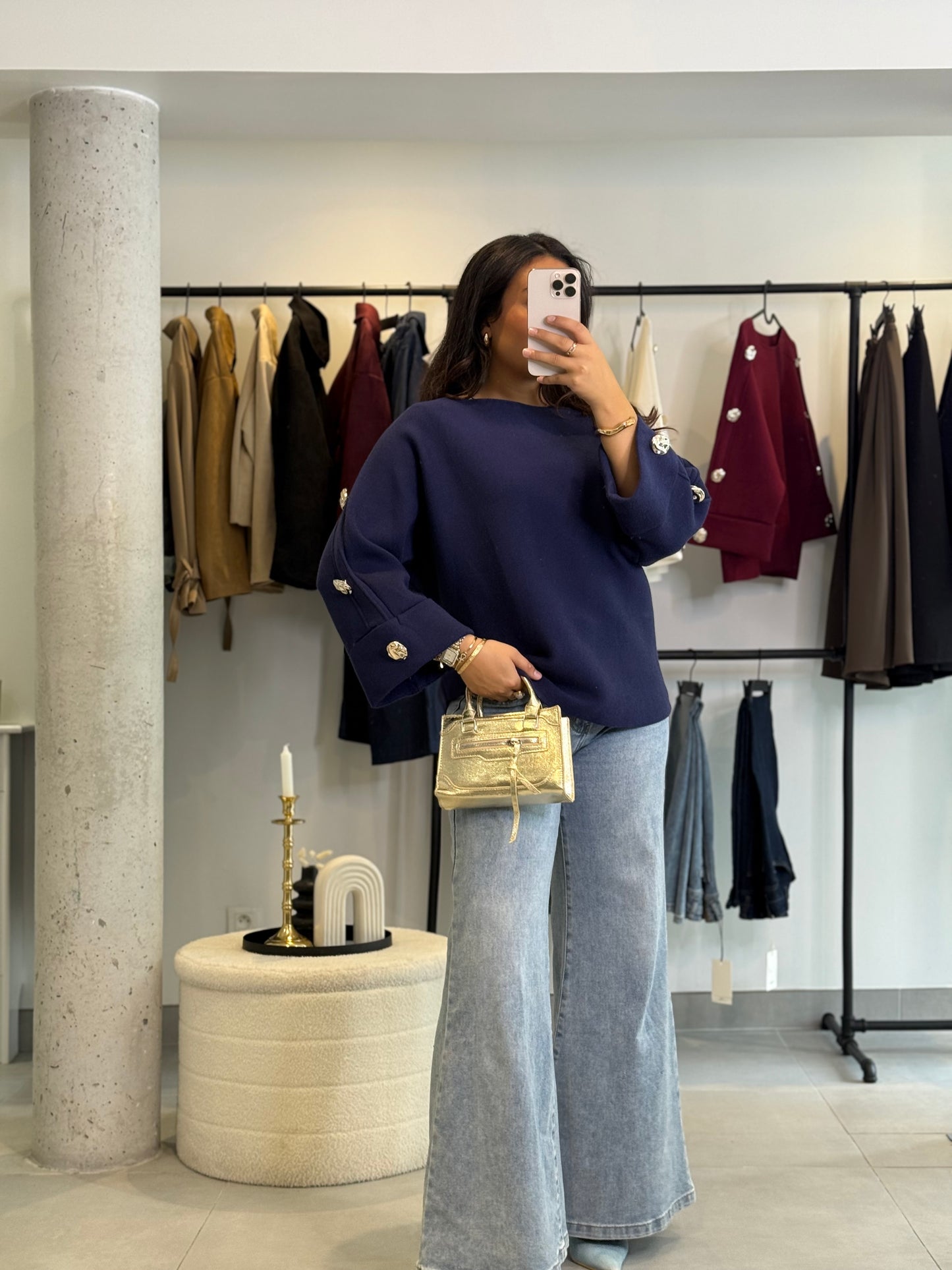 Pull Mery bleu