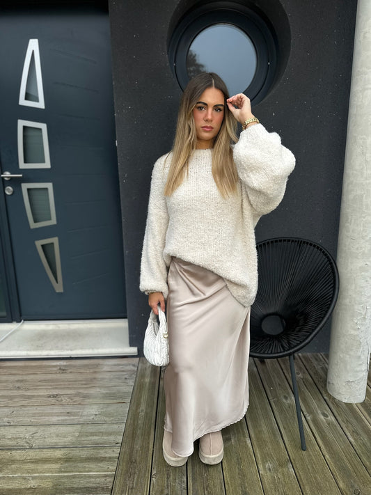 Pull Aleyna écru