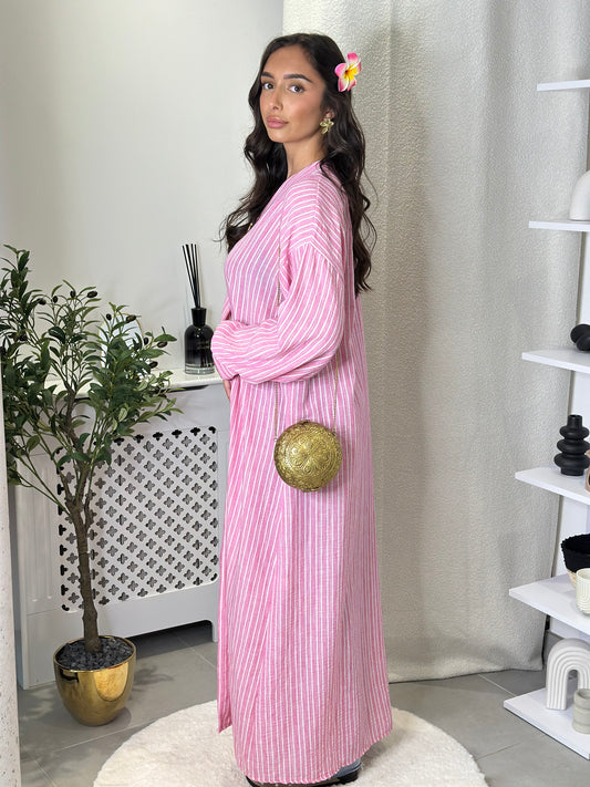 Kimono Carmen rose