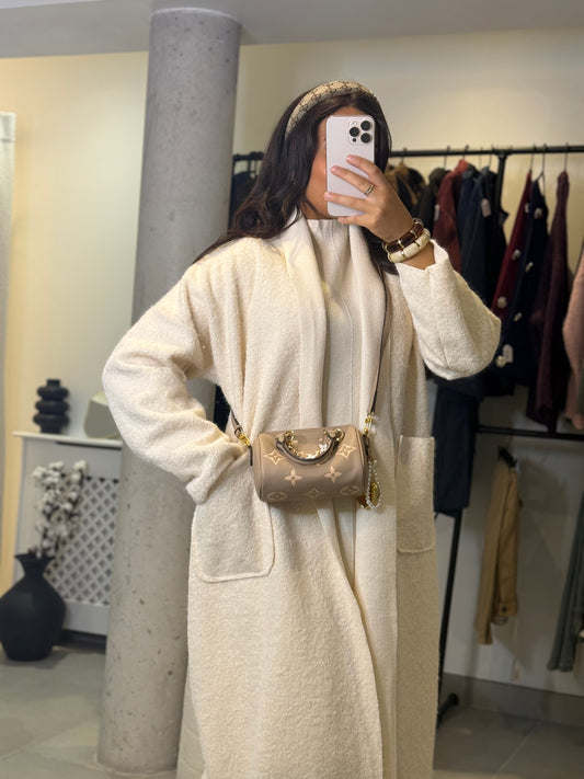 Veste Douce Écru