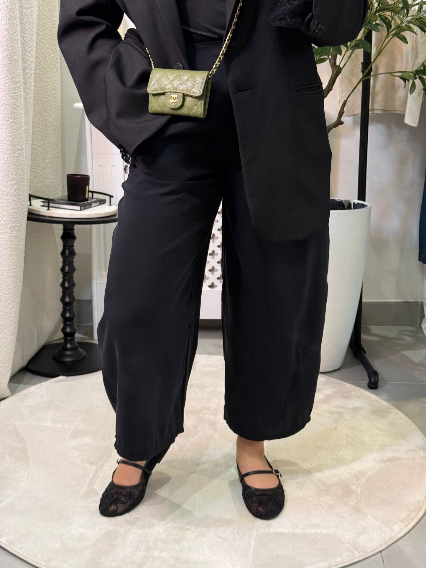 Pantalon 3/4 noir