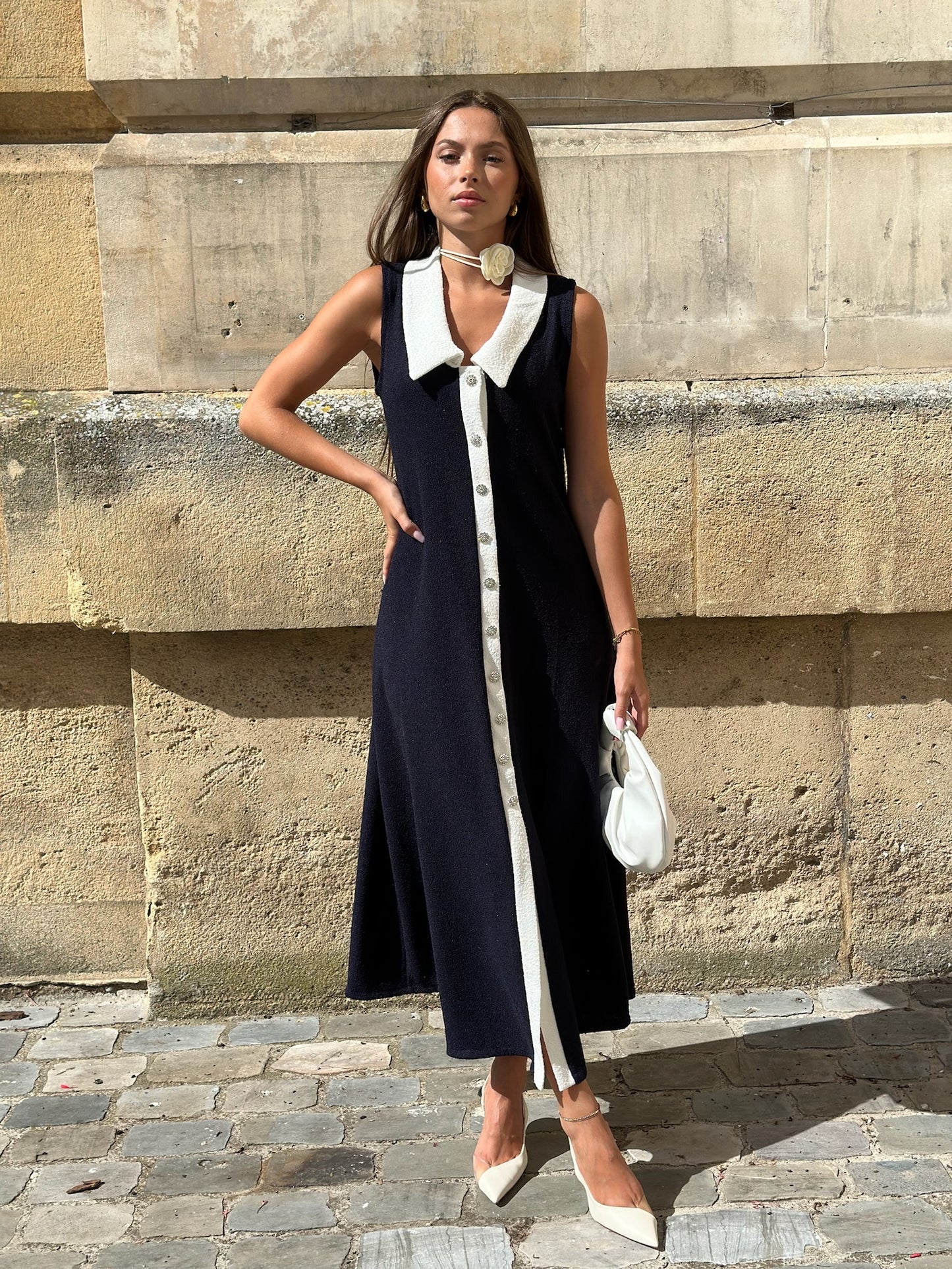 Robe Selma bleue