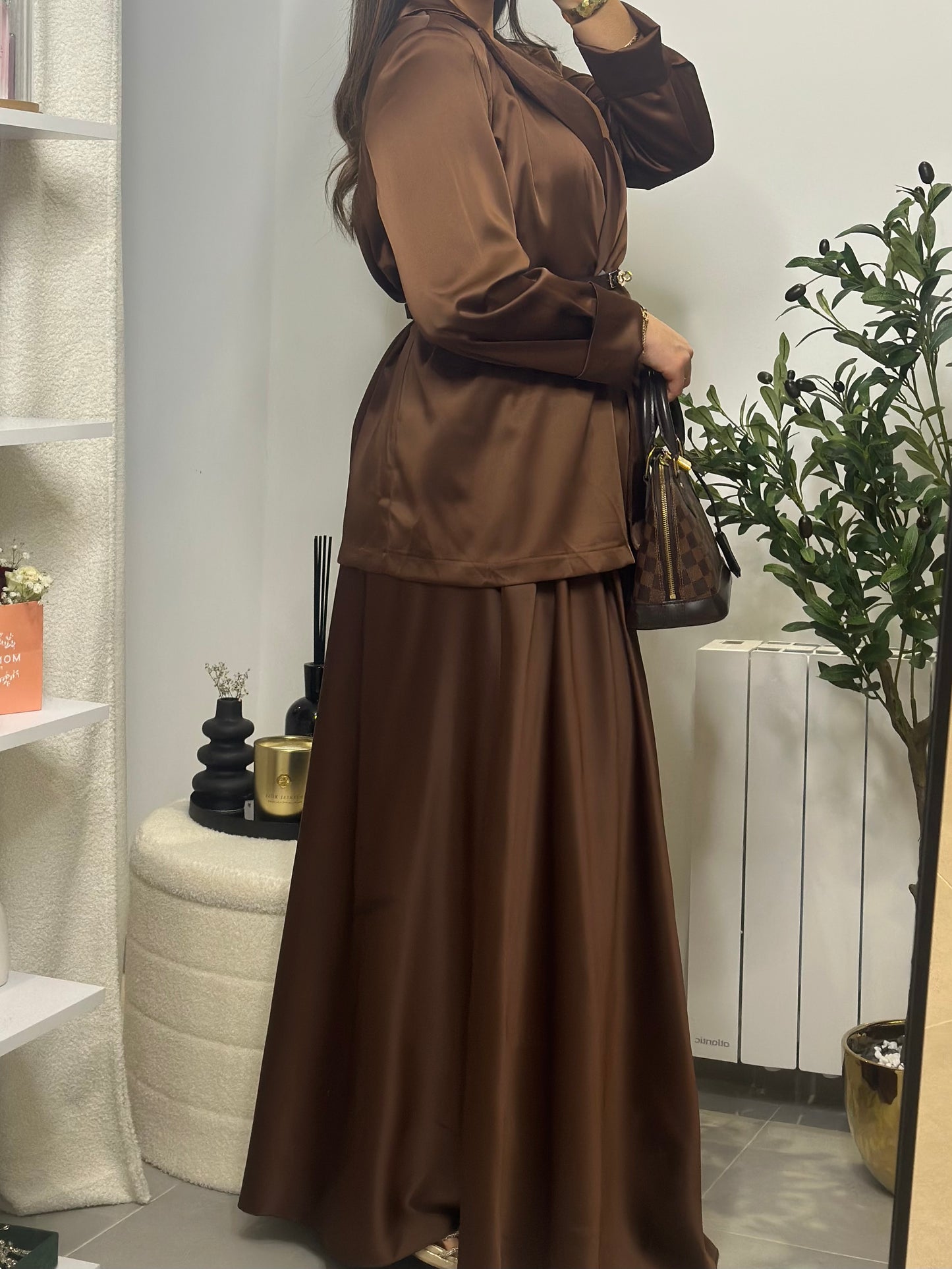 Ensemble Celya chocolat