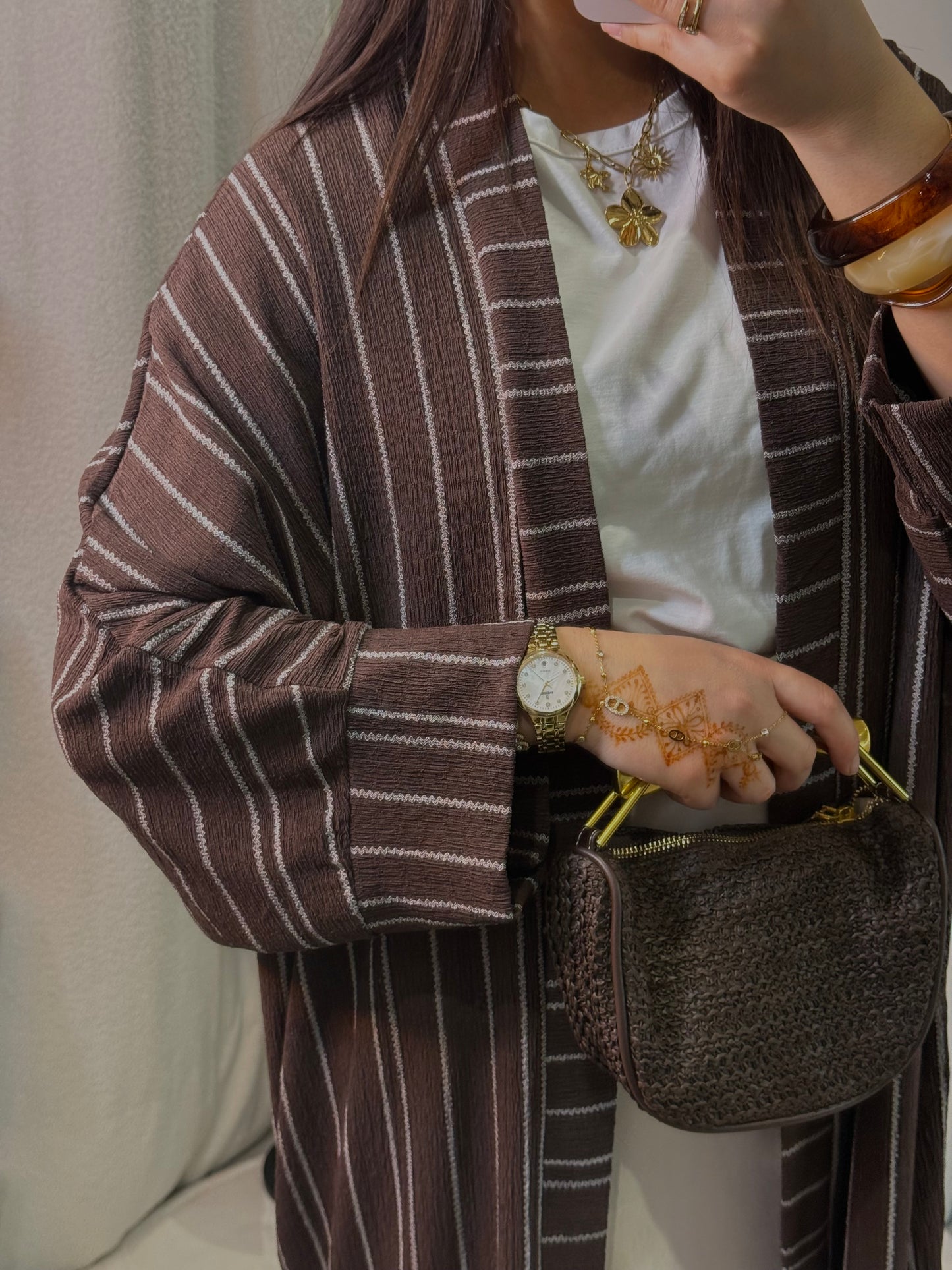 Kimono Mara chocolat