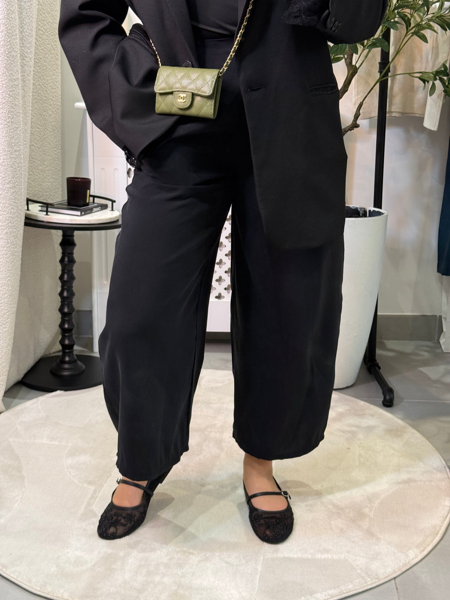 Pantalon 3/4 noir