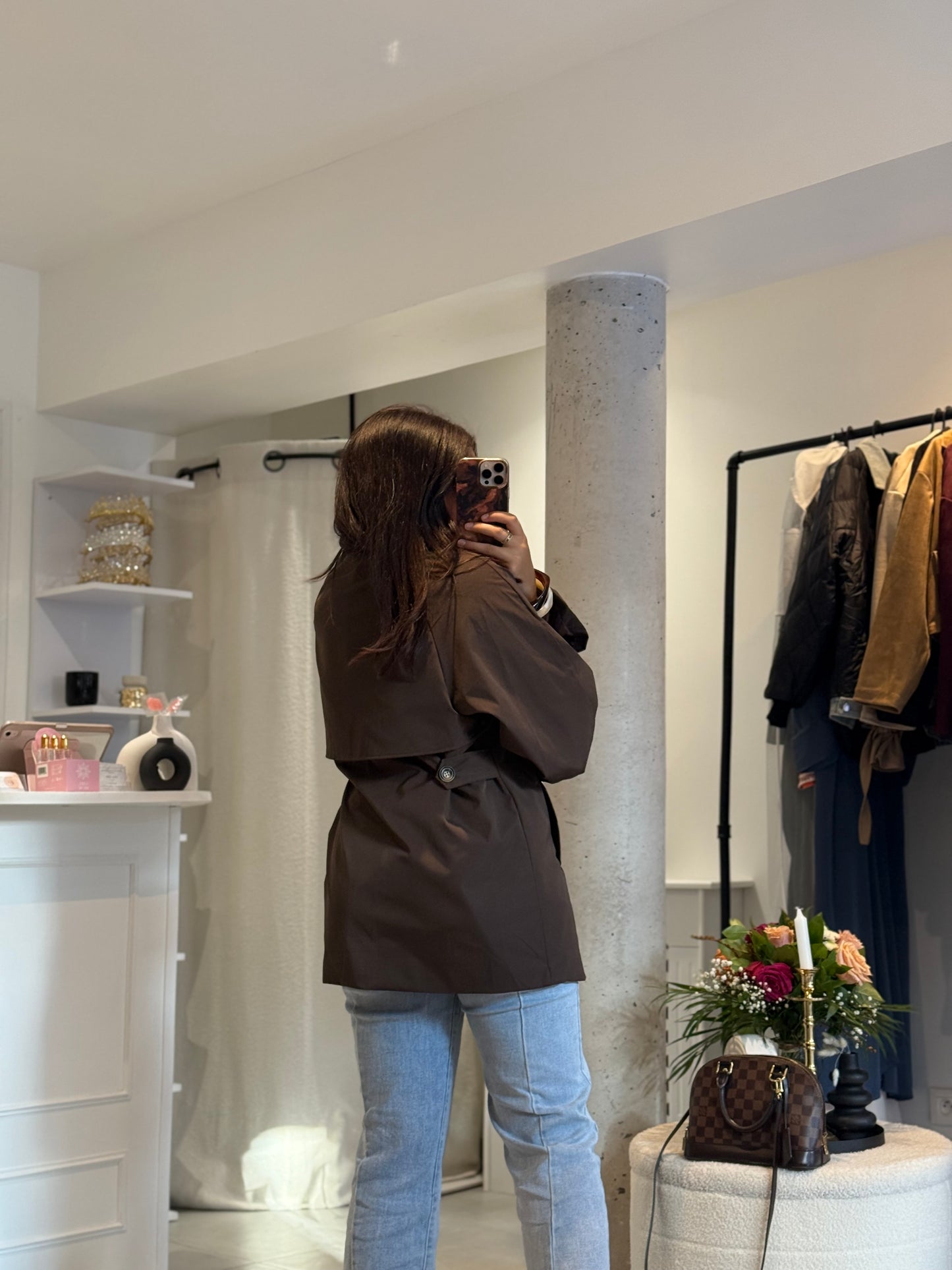 Veste Tessa marron