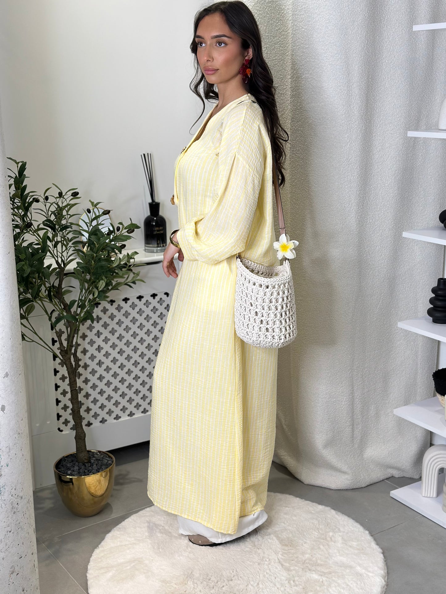 Kimono Carmen jaune