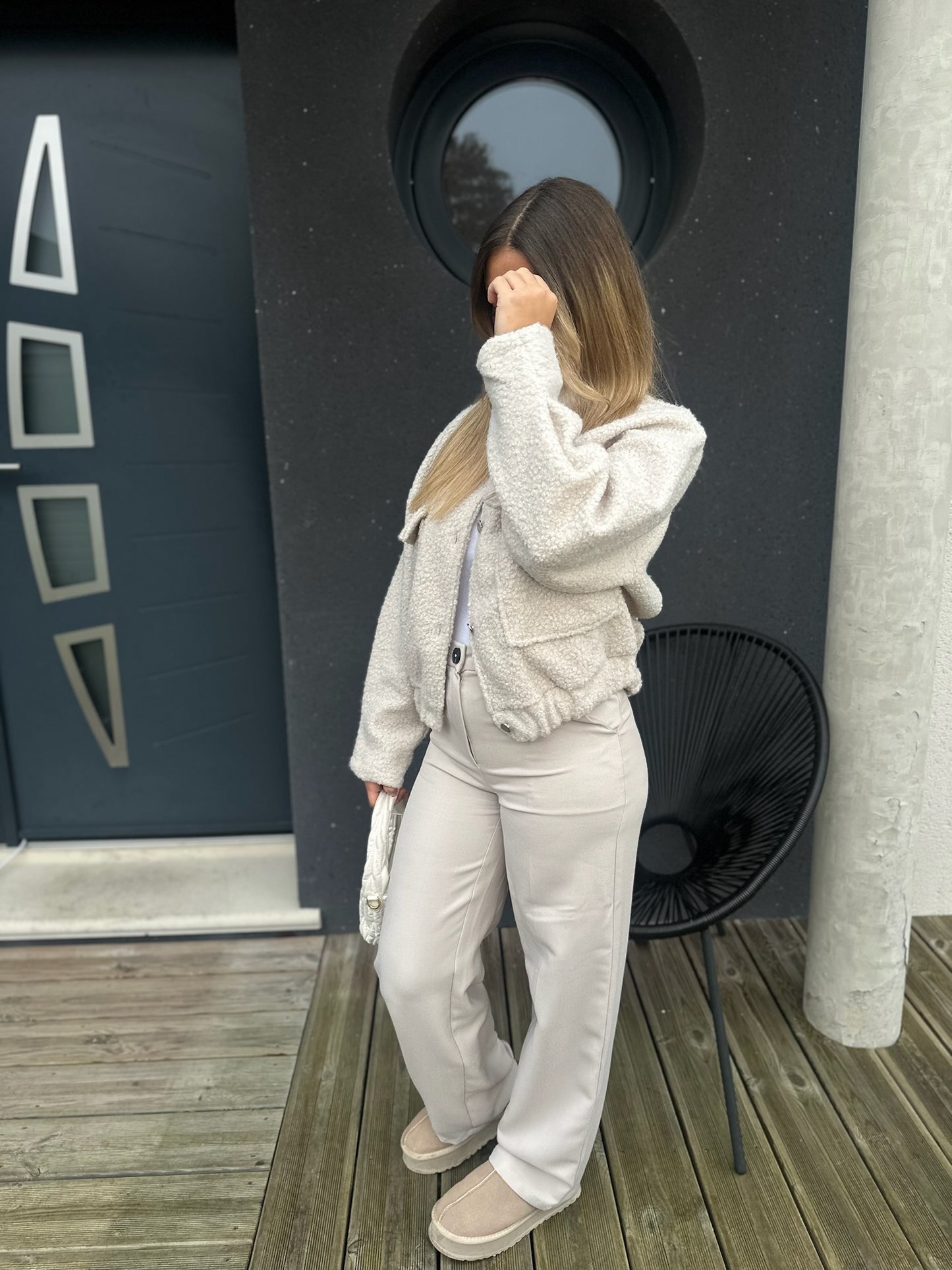 Blouson Carolina écru