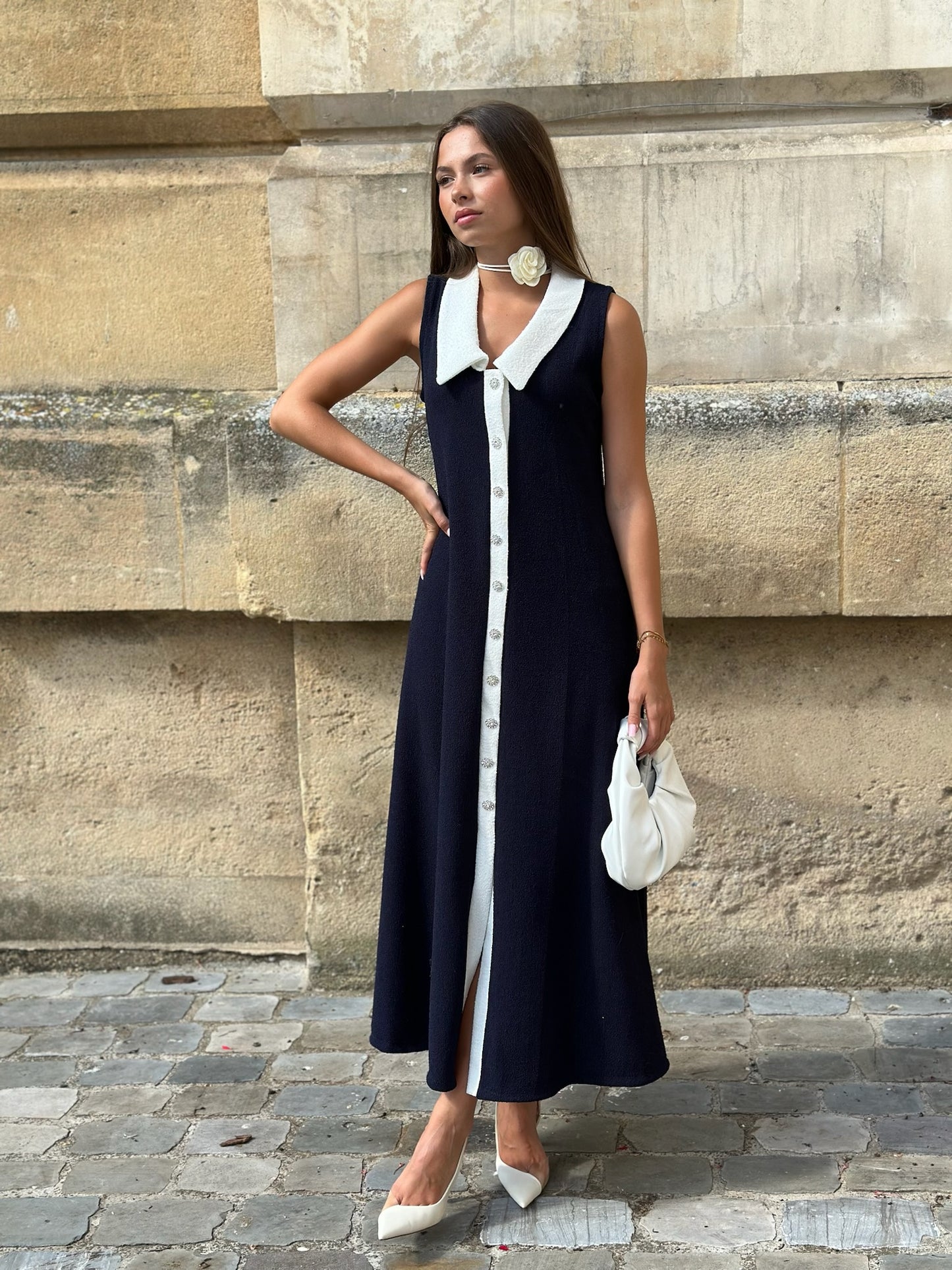 Robe Selma bleue